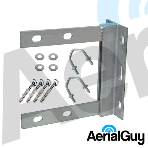 AerialGuy - 6x6 Galvanised Wall Bracket Kit