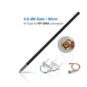 Black 5.8dBi LoRa Antenna for Helium Hotpsot Miner Supplied by RAKwireless