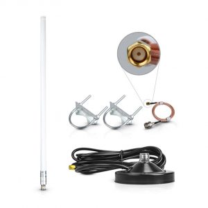 White 8dBi LoRa Antenna for Helium Hotpsot Miner Supplied by RAKwireless