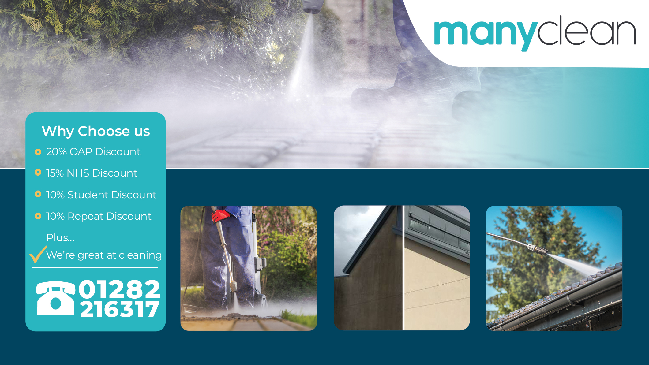 ManyClean - Pressure Washing Burnley